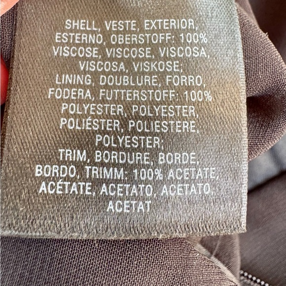 Anthropologie Black Polka Dot Tone-on-Tone Silky Spaghetti Strap Jumpsuit size 6 - Picture 9 of 15